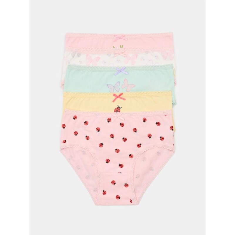 Sinsay - Súprava 5 nohavičiek - viacfarebná 67559235