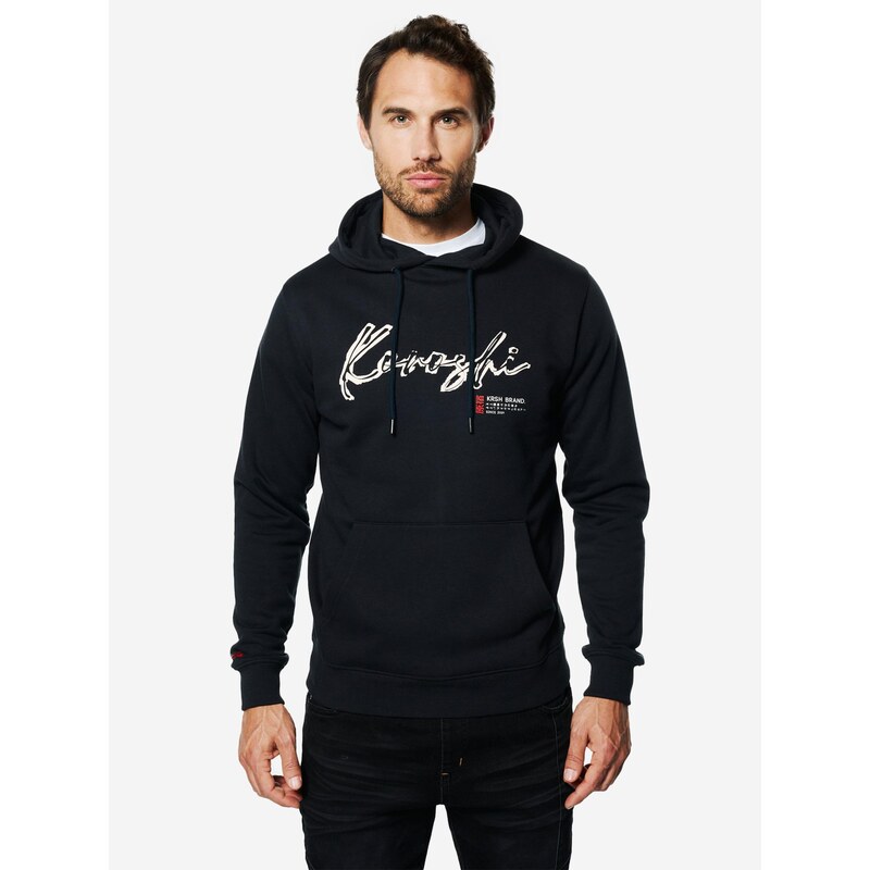 KOROSHI Mikina námornícka modrá / červená / biela 67562745