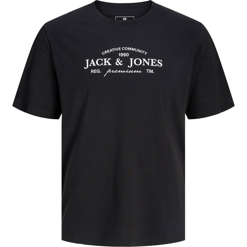 Jack & Jones Junior Tričko JPRBLAKEVIN čierna / biela 67562762
