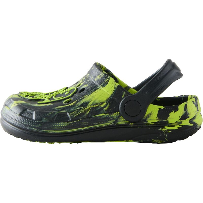 Next Otvorená obuv neónovo zelená / čierna 67562812