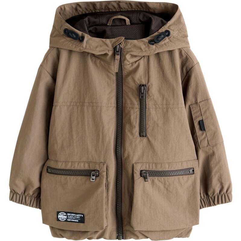 Next Prechodná bunda hnedá 67562851