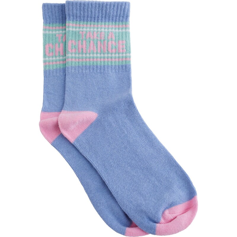 WE Fashion Ponožky zelená / levanduľová / ružová 67562850