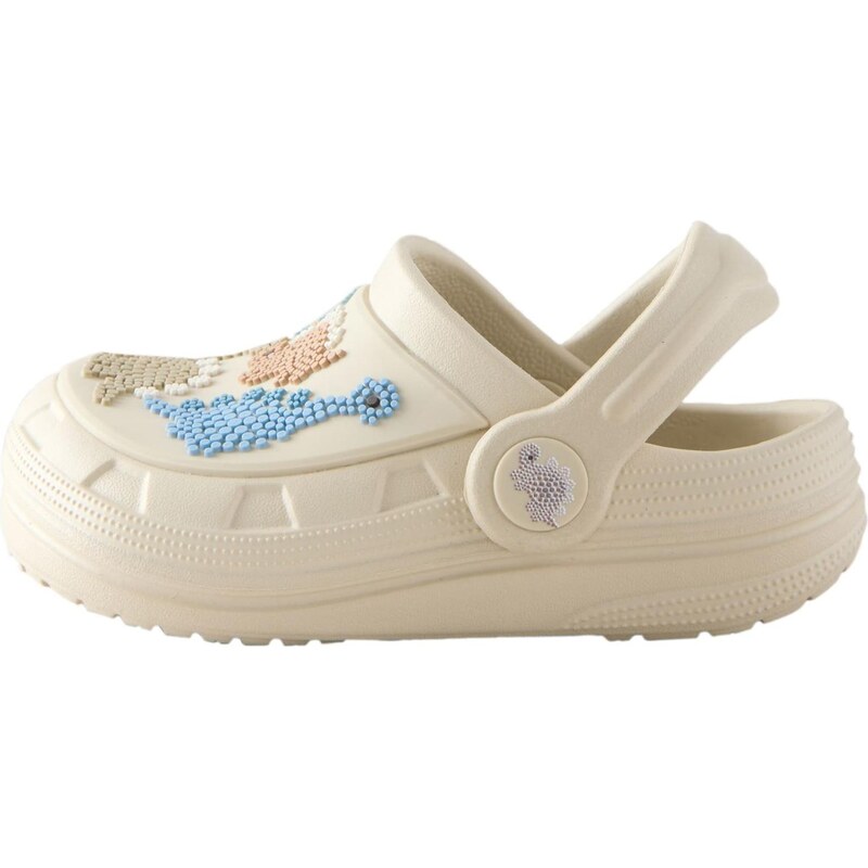 Next Otvorená obuv krémová / svetlomodrá / hnedá / zelená 67562866