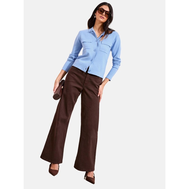 Friends Like These Kardigán svetlomodrá 67562885