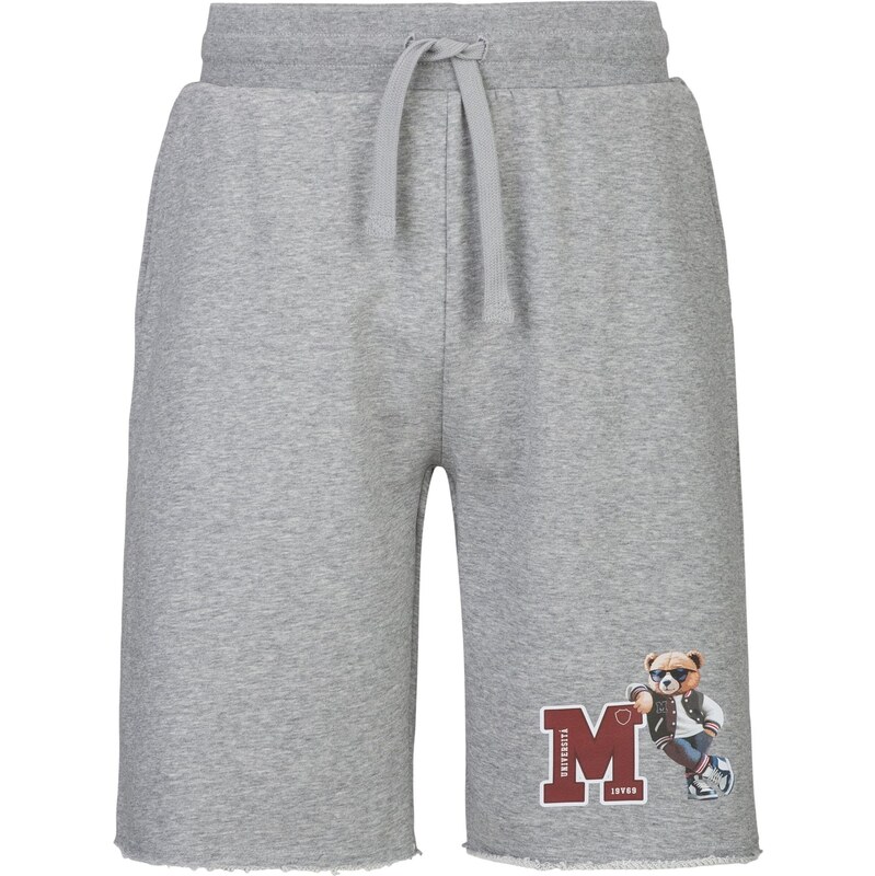 19V69 ITALIA Nohavice Meo College sivá melírovaná / zmiešané farby 67562897
