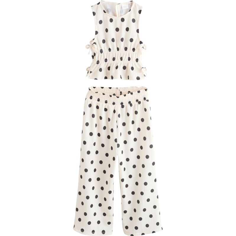 Next Set čierna / prírodná biela 67562935