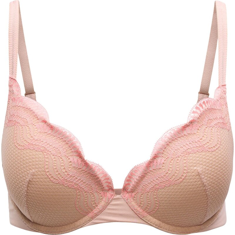 TRIUMPH Podprsenka piesková / ružová 67562942