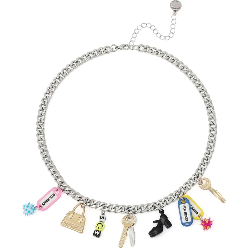 STEVE MADDEN Retiazka modrá / žltá / ružová / čierna / strieborná 67562955