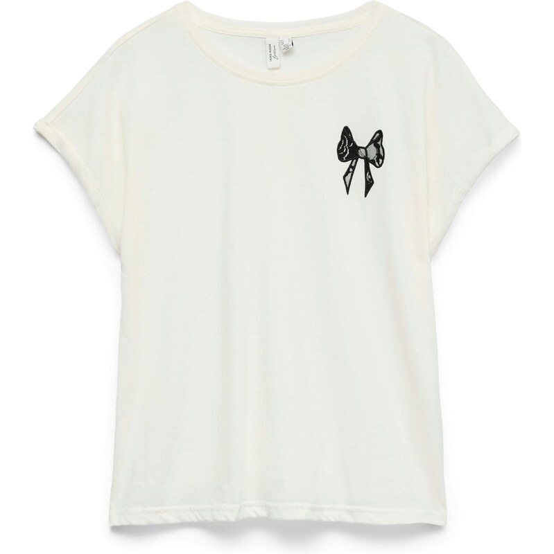 VERO MODA Tričko VMIHAYA čierna / biela 67562973