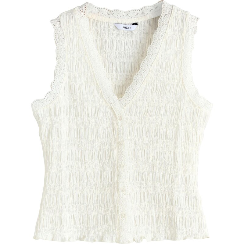 Next Blúzka krémová 67562989