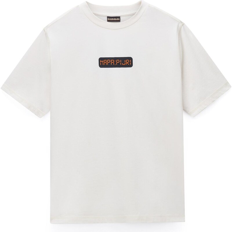 NAPAPIJRI Tričko Sol oranžová / čierna / biela 67563013