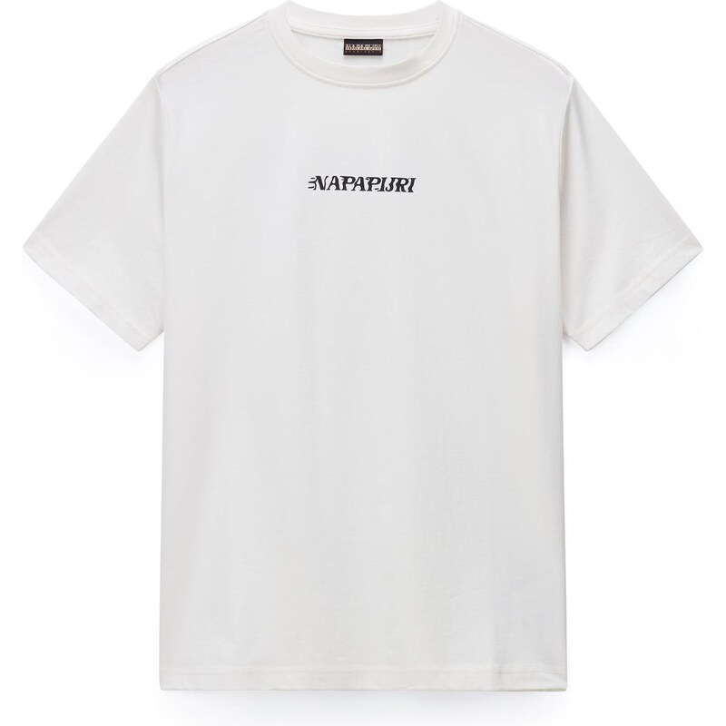 NAPAPIJRI Tričko S-Flint azúrová / čierna / prírodná biela 67563020