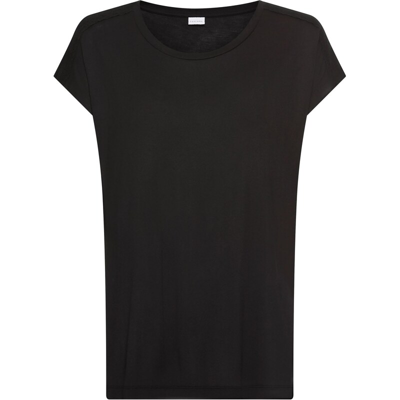 LASCANA Tričká na spanie čierna 67563041