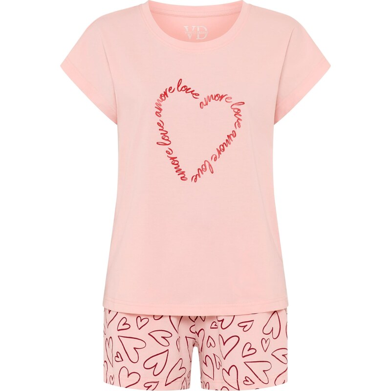 VIVANCE Kraťasy ružová / bordová 67563047