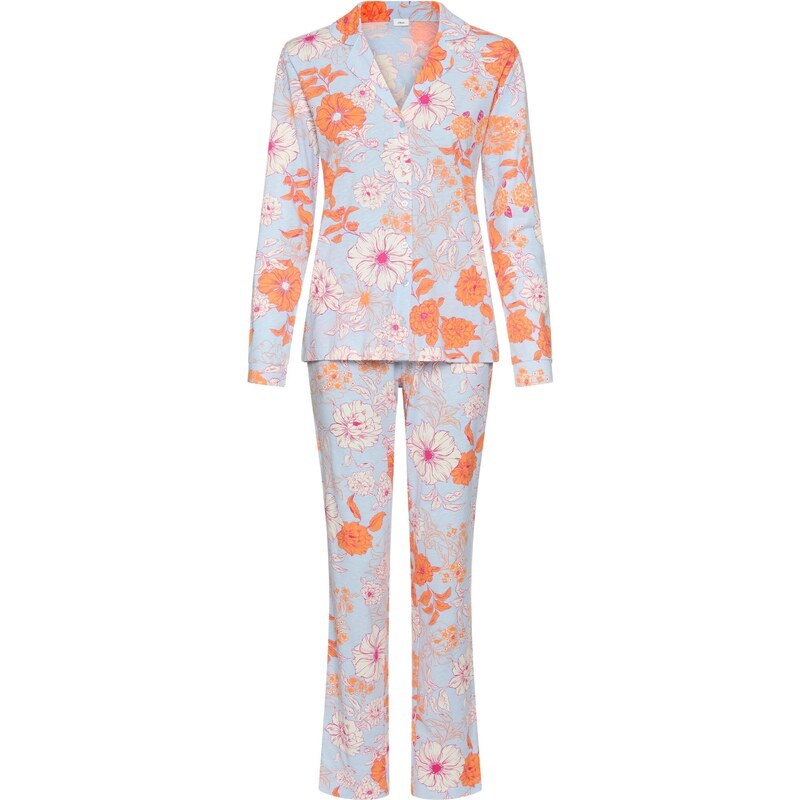 s.Oliver Pyžamo svetlomodrá / oranžová / ružová / biela 67563062