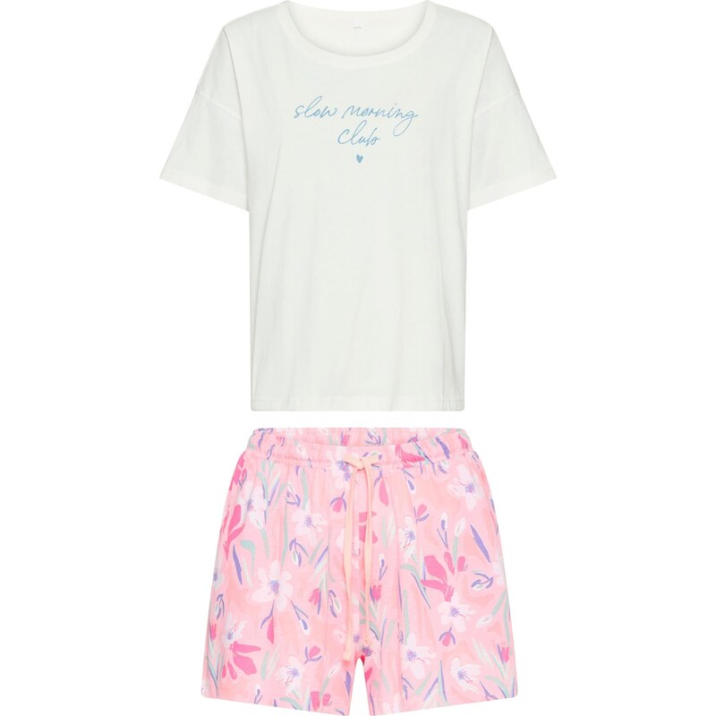 VIVANCE Kraťasy nebesky modrá / ružová / ružová / biela 67563063