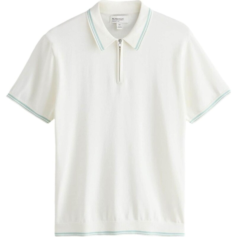 Next Tričko svetlomodrá / biela 67563079