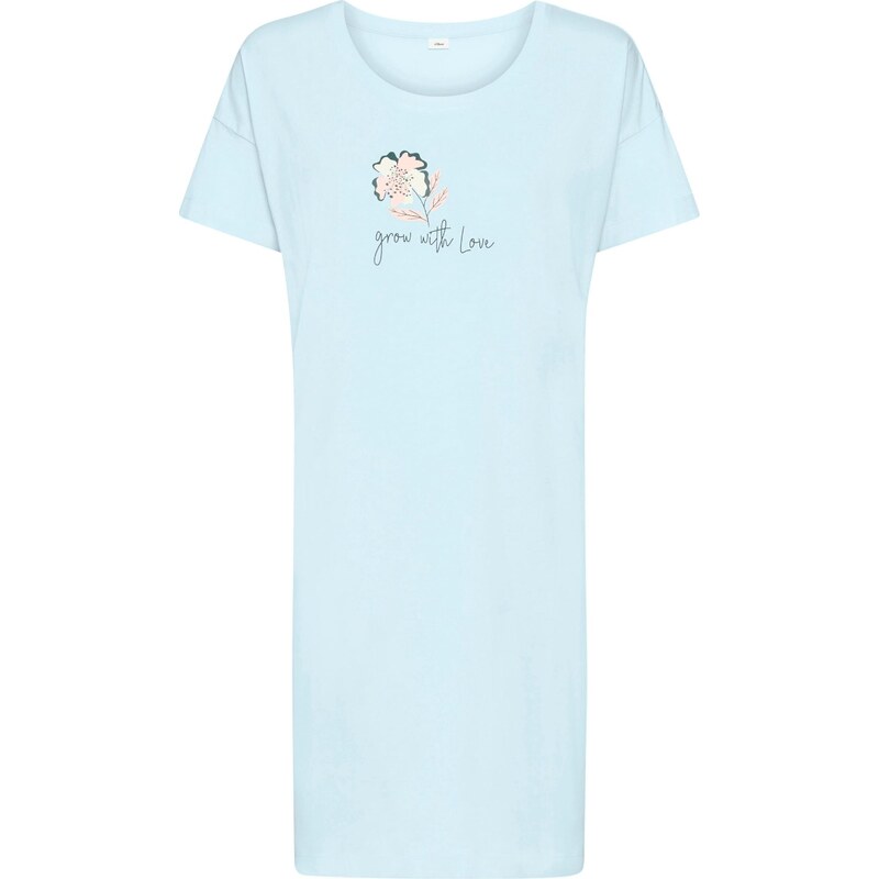 s.Oliver Nočná košieľka svetlomodrá / jedľová / ružová / biela ako 67563073