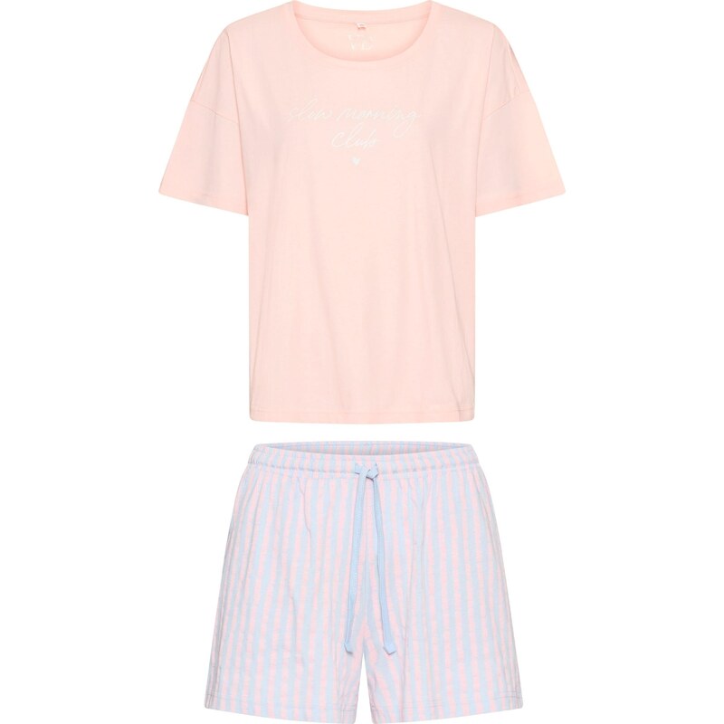 VIVANCE Kraťasy nebesky modrá / púdrová / biela 67563095