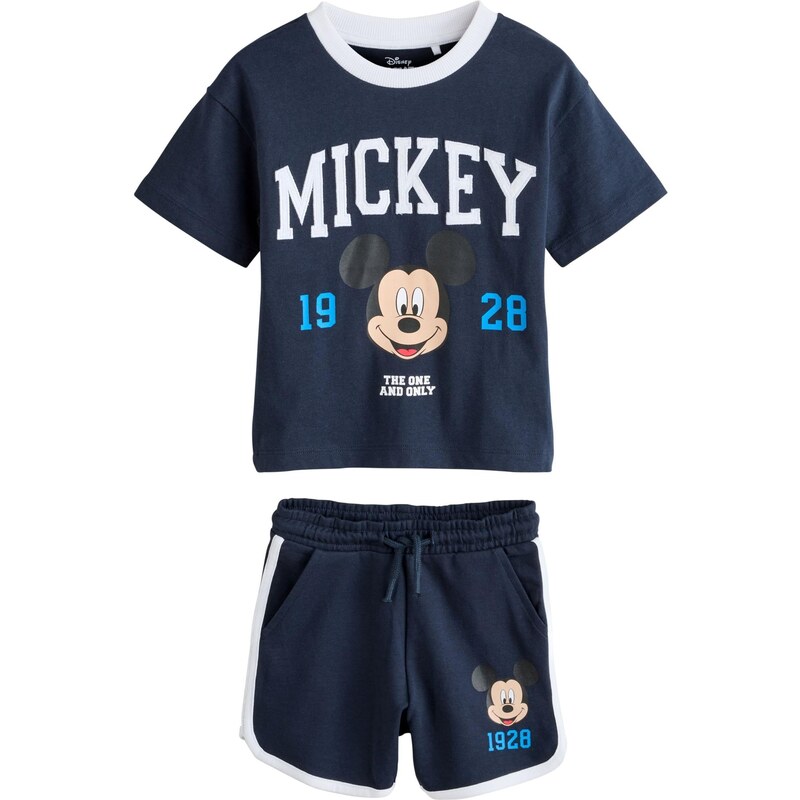 Next Set Mickey Mouse béžová / námornícka modrá / azúrová / biela 67563135