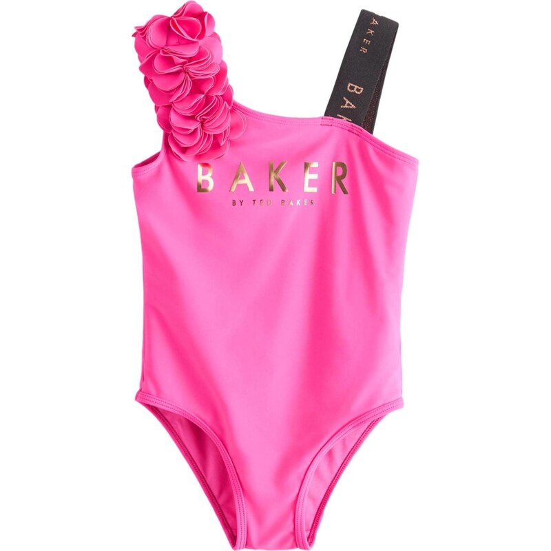 Baker by Ted Baker Jednodielne plavky zlatá / fuksia / čierna 67563164
