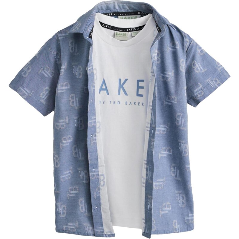 Baker by Ted Baker Košeľa opálová / biela 67563169