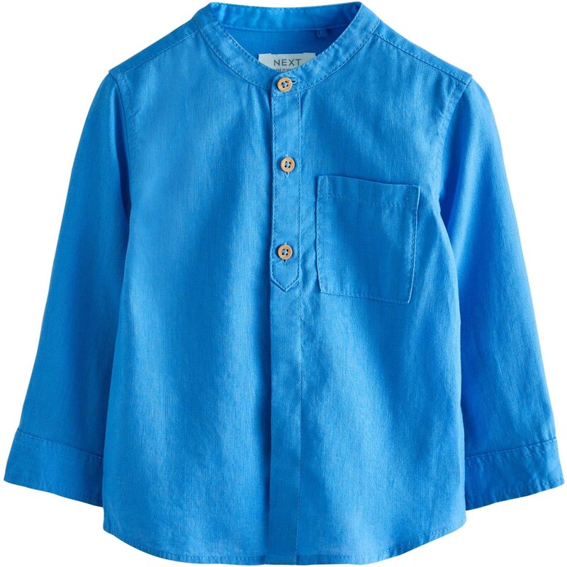 Next Košeľa neónovo modrá 67563180