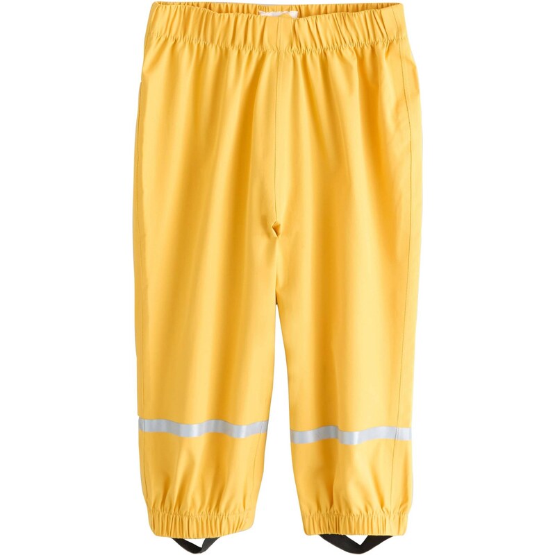 Next Funkčné nohavice žltá / strieborná 67563232