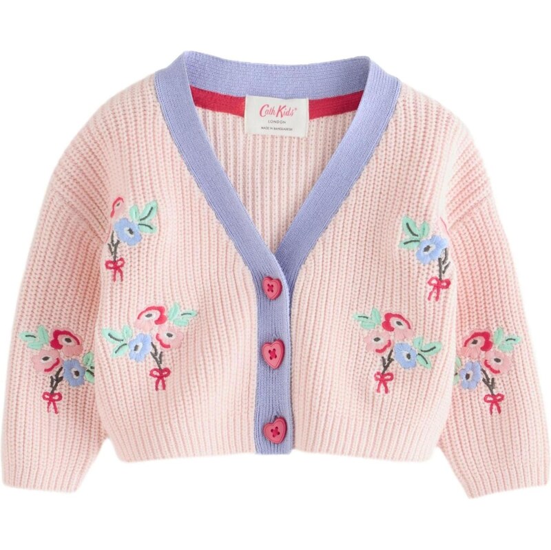 Next Kardigán Cath Kidston mätová / fialová / staroružová / pastelovo 67563234
