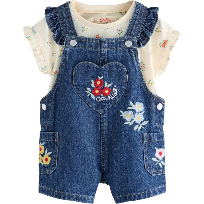 Next Set krémová / modrá denim / červená / biela 67563231