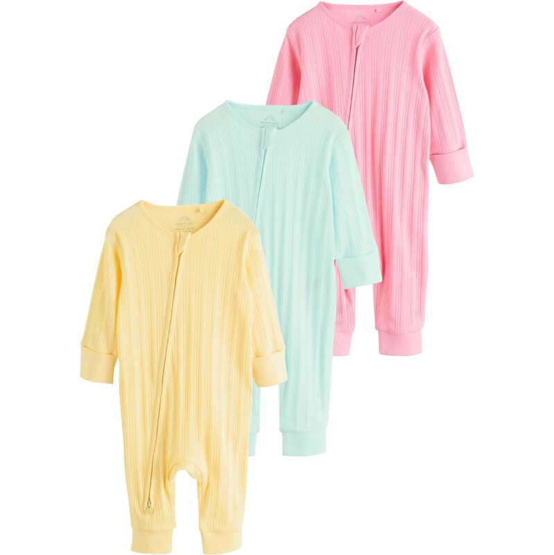 Next Pyžamo vodová / žltá / ružová 67563205