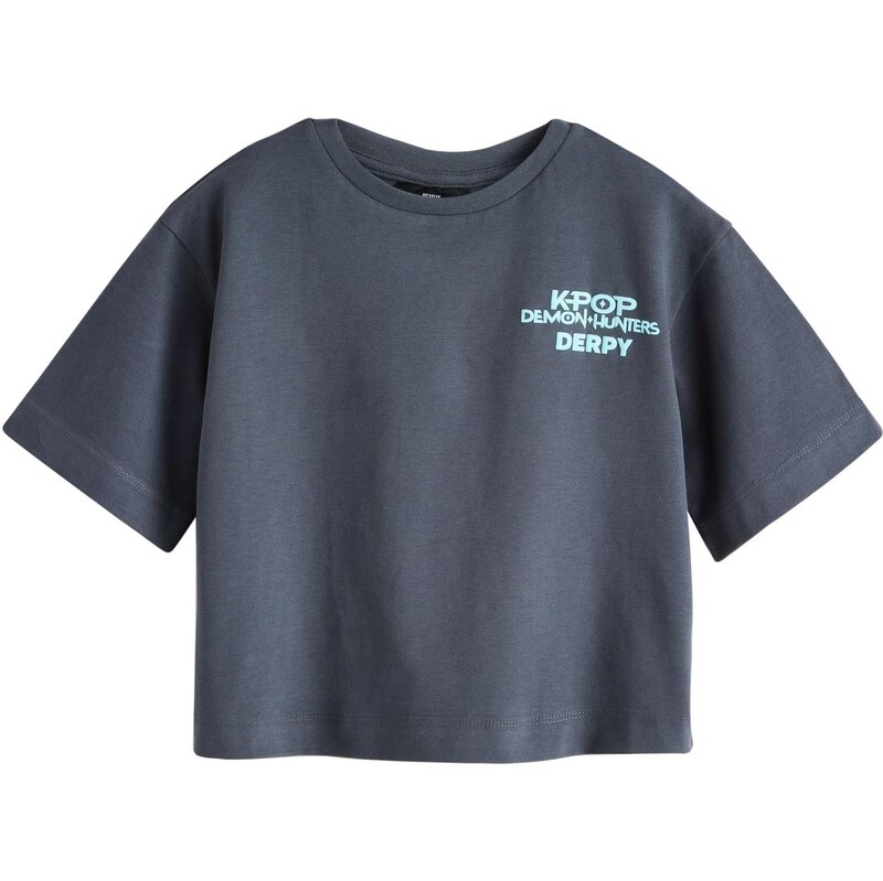 Next Tričko Demon Hunters svetlomodrá / sivá / tmavoružová / čierna 67563221