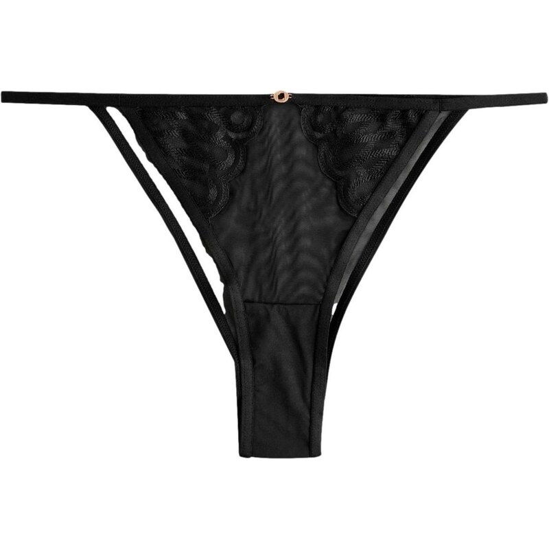 Lipsy Tangá čierna 67563226