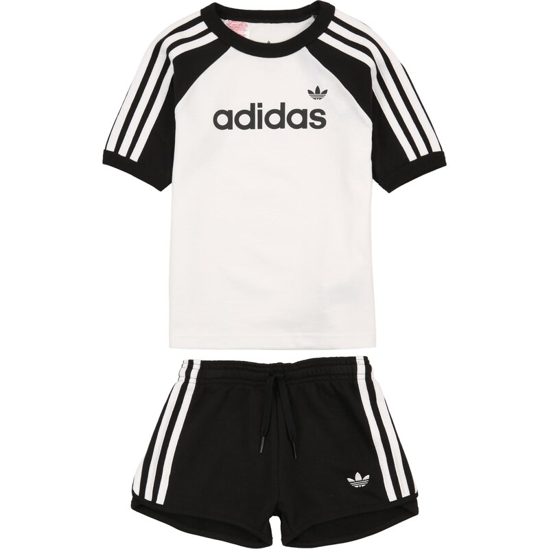 ADIDAS ORIGINALS Joggingová súprava čierna / biela 67563256