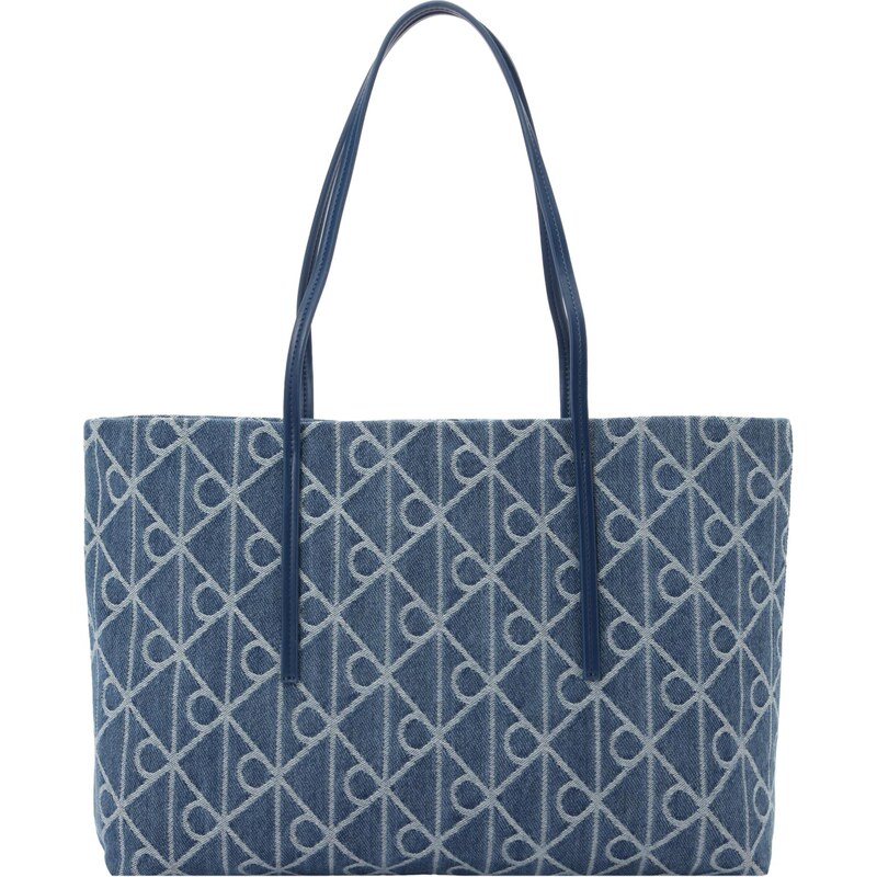 Calvin Klein Shopper modrá denim / svetlomodrá 67563274