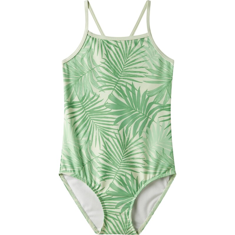 NAME IT Jednodielne plavky NKFZIZLA zelená / pastelovo zelená 67563329