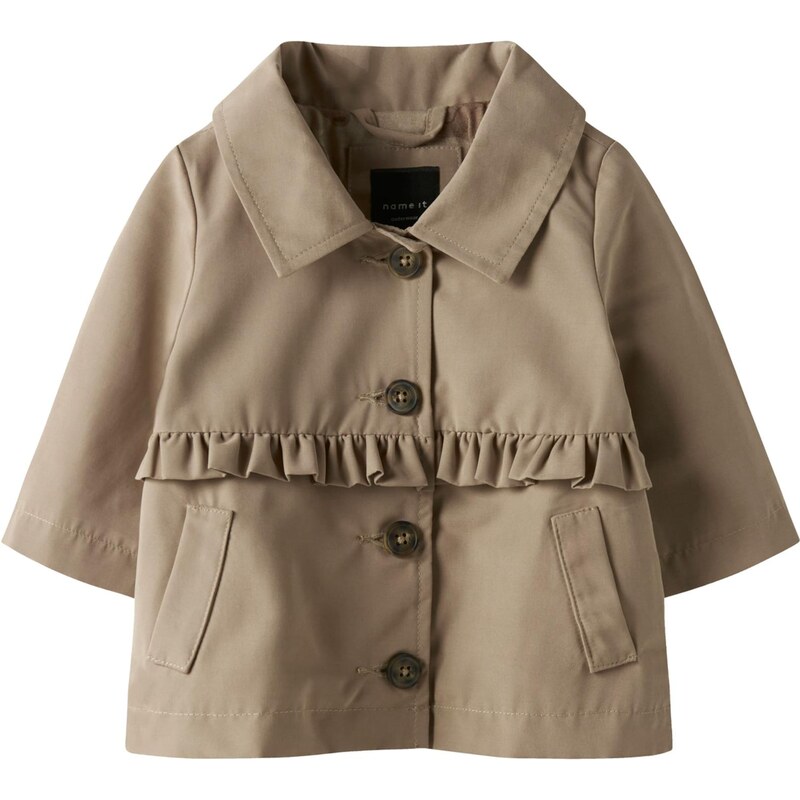 NAME IT Kabát NBFMadeline tmavošedá 67563320