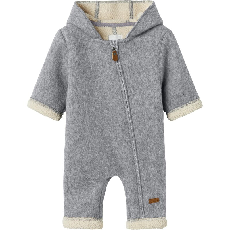 NAME IT Overal NBNMILY sivá melírovaná 67563336