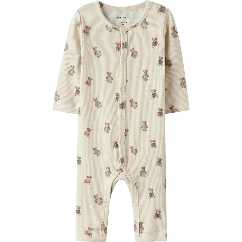 NAME IT Body NBMDENKAB svetlomodrá / hnedá / zelená / biela ako vlna 67563374