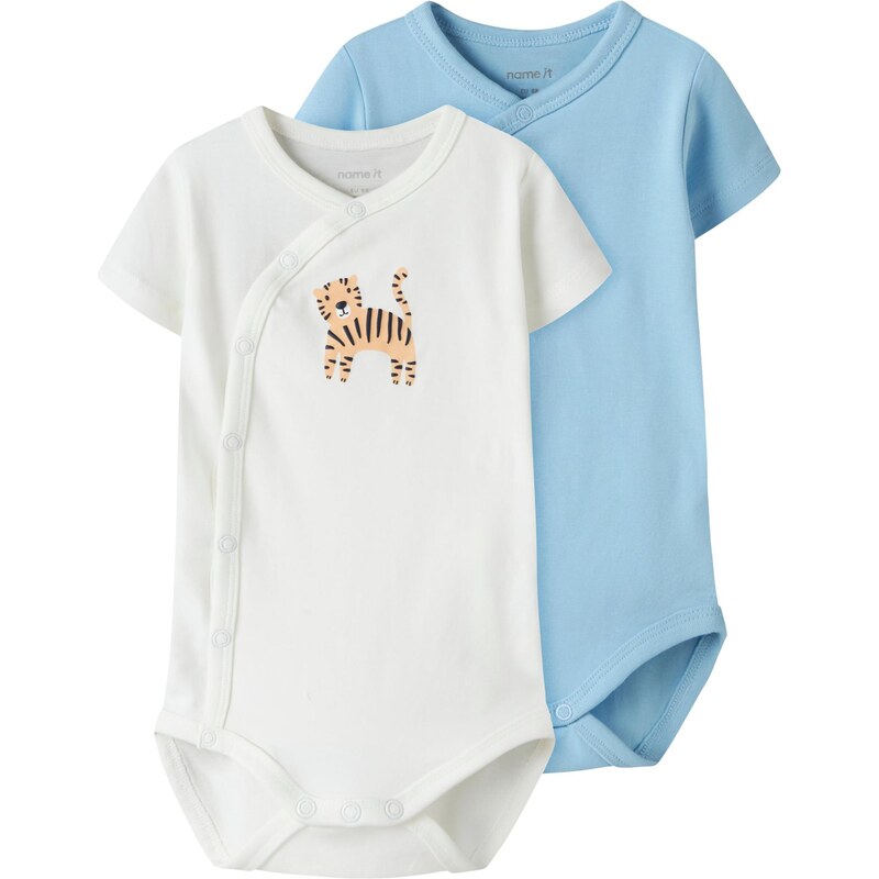 NAME IT Body NBMVACION svetlomodrá / čierna / biela 67563380