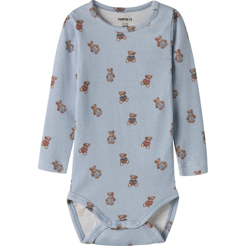 NAME IT Body NBMDENKAB námornícka modrá / modrosivá / svetlohnedá / 67563358
