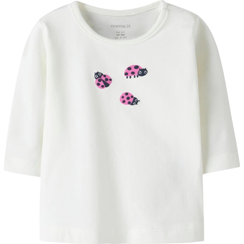 NAME IT Tričko NBFVUBIE ružová / čierna / biela 67563352