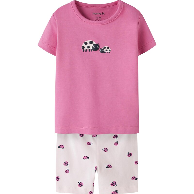 NAME IT Set NBFVUBIE svetloružová / čierna / biela 67563363