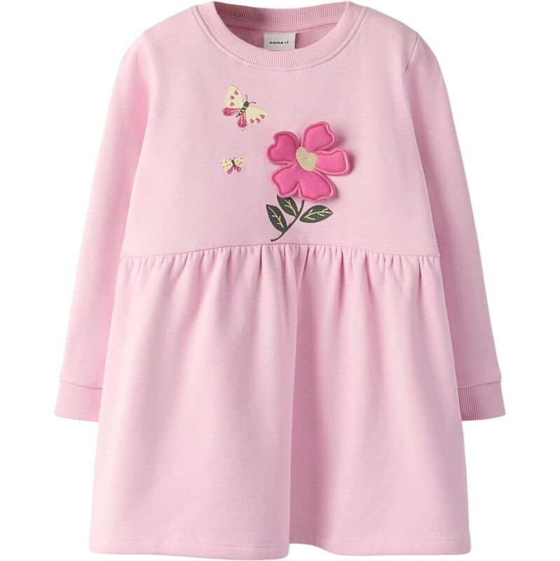 NAME IT Šaty NMFDriva zlatá žltá / svetložltá / tmavozelená / ružová 67563379