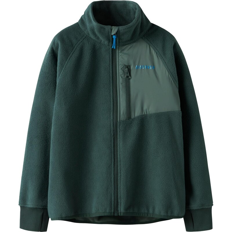 NAME IT Flisová bunda NKNMOVE03 jedľová 67563377