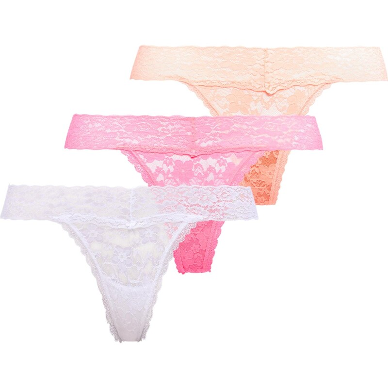 GUESS Tangá svetlooranžová / ružová / biela 67563515