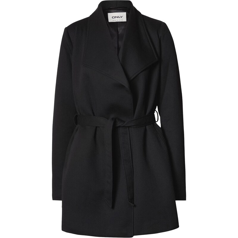 Only Tall Prechodný kabát ONLSEDONA čierna 67563513