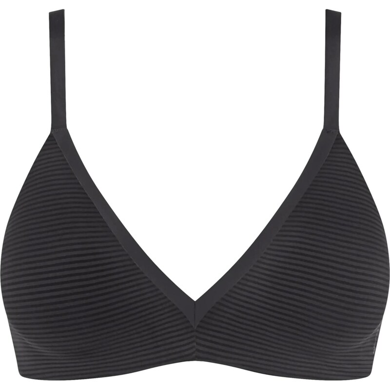 SLOGGI Podprsenka ZERO Feel Air tmavosivá / čierna 67563540