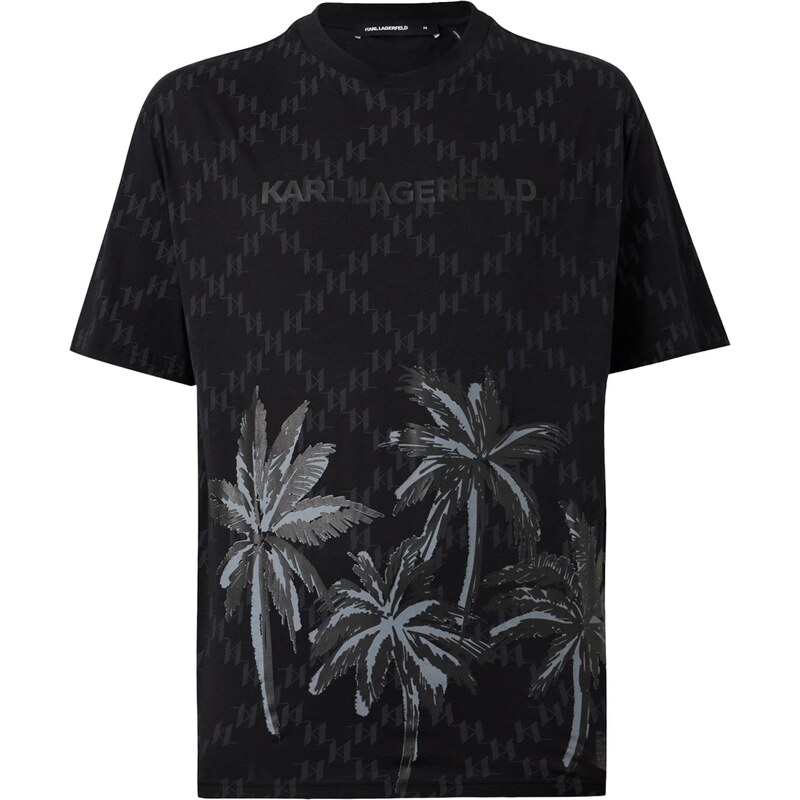 Karl Lagerfeld Tričko dymovo modrá / antracitová / tmavosivá / čierna 67563535