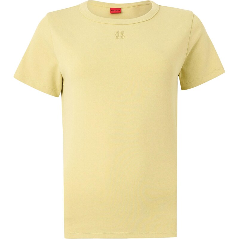 HUGO Tričko Deloris šampanské 67563526